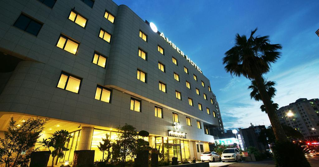 Amber Hotel Jeju Exterior foto